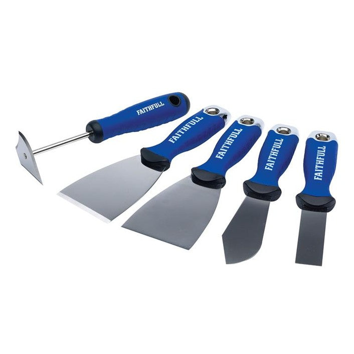 Faithfull Soft Grip Decorating Tool Kit, 5 Piece