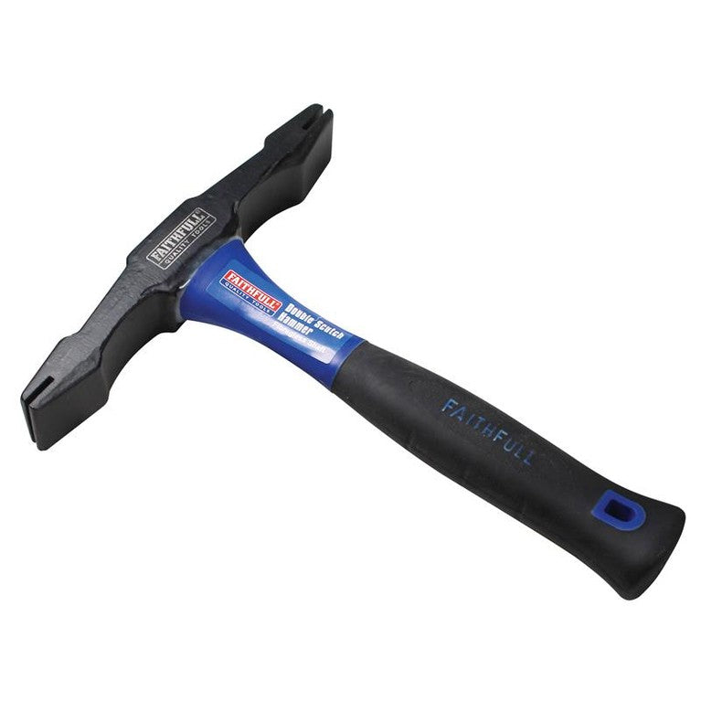 Faithfull Double Scutch Hammer Fibreglass Shaft