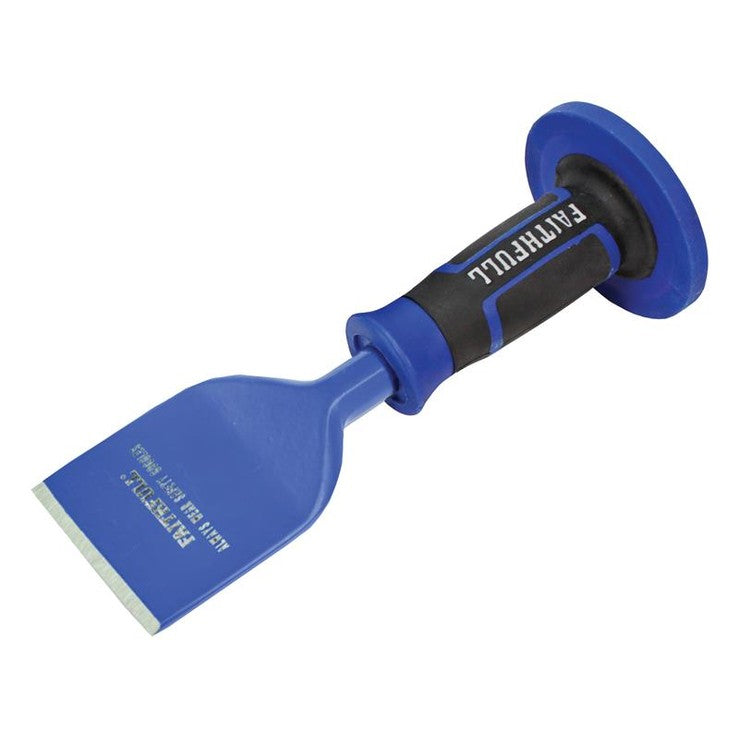 Faithfull Flooring Chisel With Safety Grip 57mm (2.1/4in) - Watson Hire
