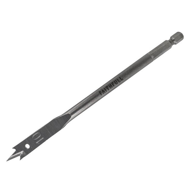 Faithfull Flat Bit 10mm