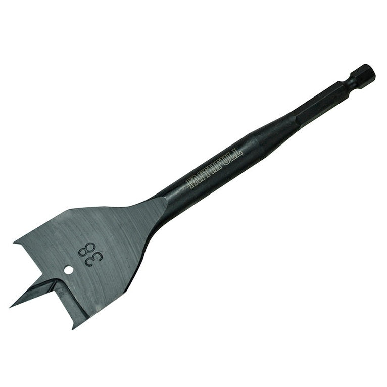 Faithfull Impact Rated Flat Bit 38 x 152mm