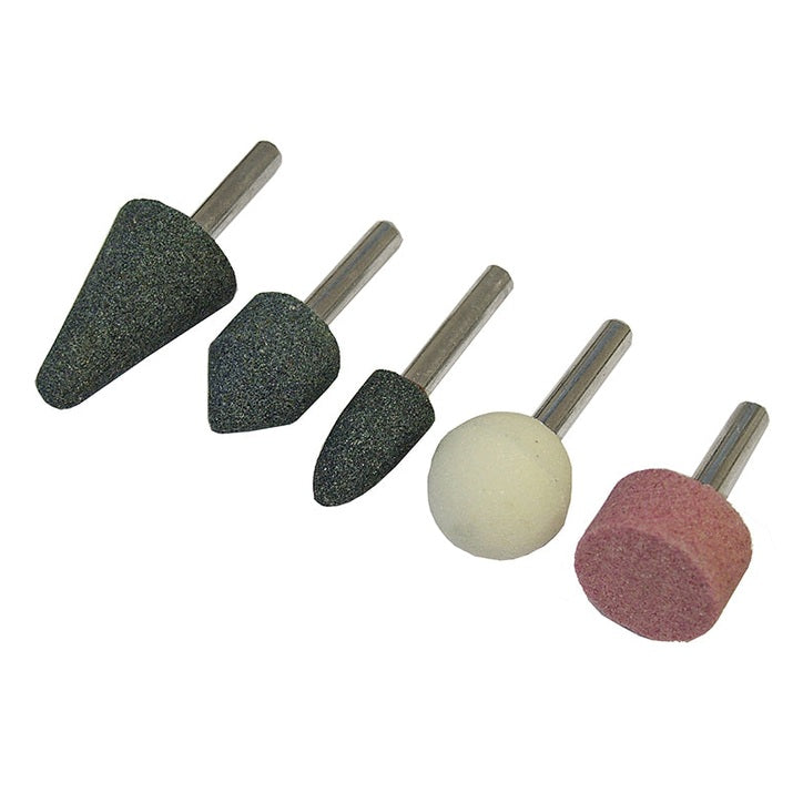 Faithfull Mounted Grinding Stones Set, 5 Piece