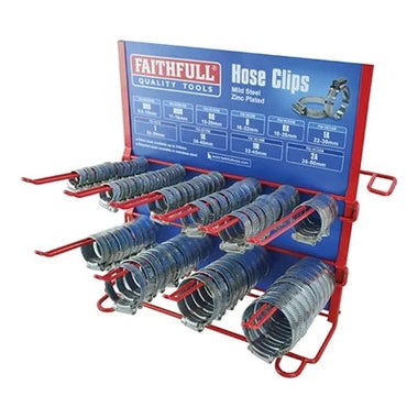 FAI/FULL HOSECLIP DISPLAY C/W STOCK 100PC