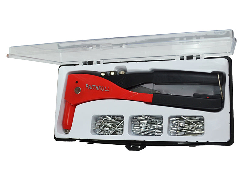 Faithfull Heavy-Duty Riveter Kit - Watson Hire