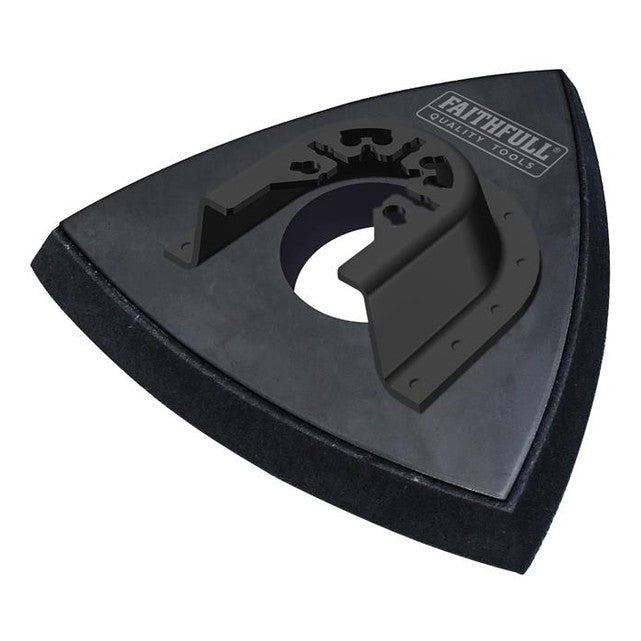 Faithfull Delta Hook & Loop Sanding Pad Triangular 93mm