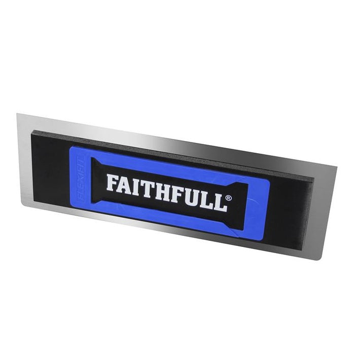 Faithfull Stainless Steel Flexifit Trowel with Foam 16in