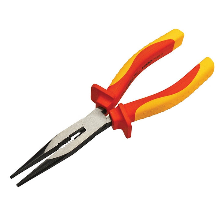 Faithfull Long Nose Pliers VDE 210mm