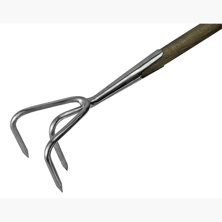 Faithfull Prestige Stainless Steel Cultivator Ash Handle