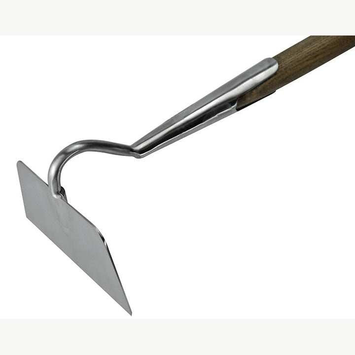 Faithfull Prestige Stainless Steel Draw Hoe Ash Handle