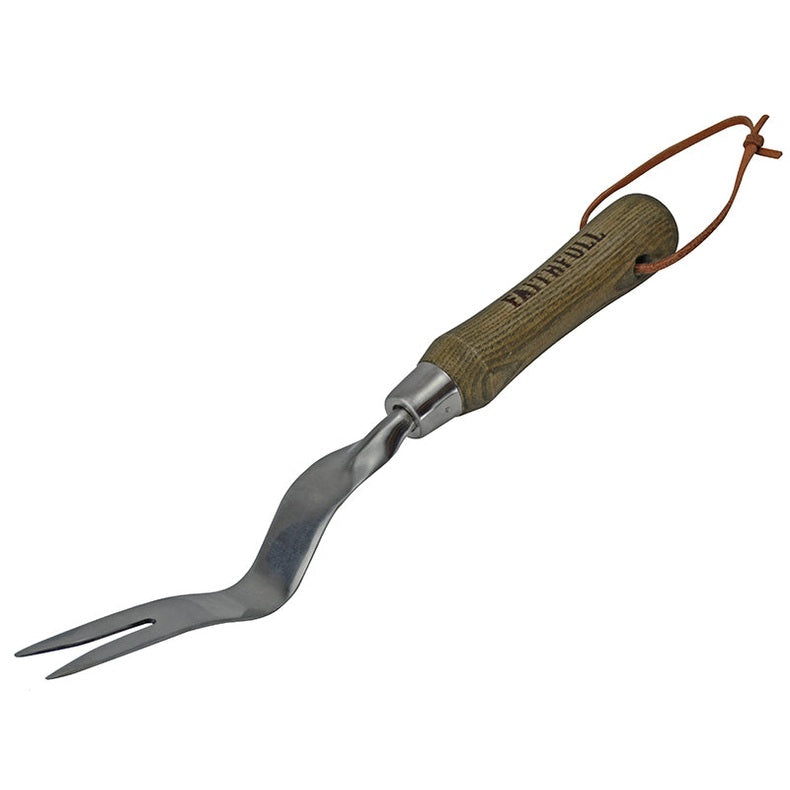 Faithfull Prestige Stainless Steel Hand Weeder Ash Handle