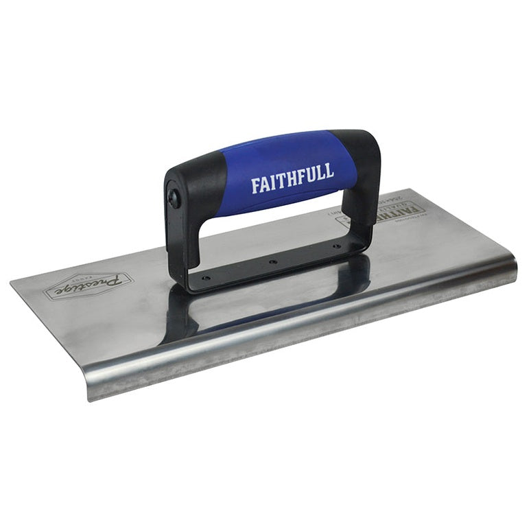 Faithfull Prestige Edging Trowel 10 x 4in - Watson Hire
