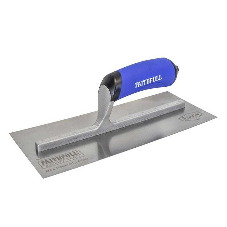 Faithfull Prestige Plastering Trowel 275 x 115mm (11 x 4.1/2in)