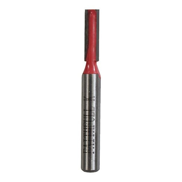 Faithfull Router Bit TCT Two Flute 5.0 x 16mm 1/4in Shank