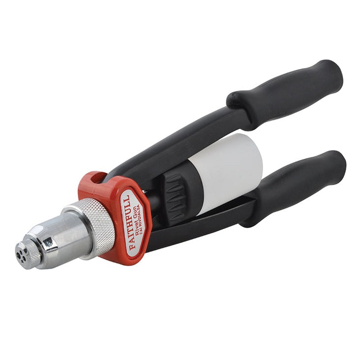 Faithfull Heavy-Duty Dial Head Hand Riveter Short Arm