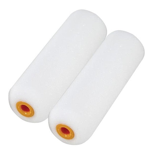 Faithfull Foam Mini Roller Refills 100mm (4in) Pack of 2