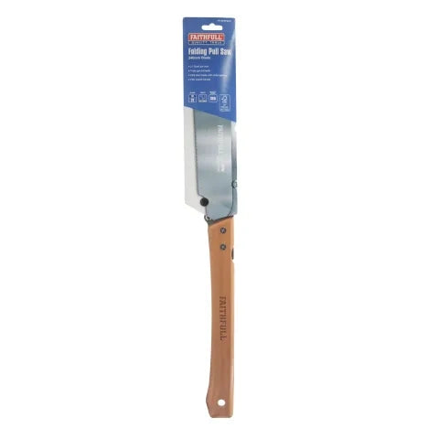 FAITHFULL FOLDING BACK SAW 21TPI 240MM FSC 100%