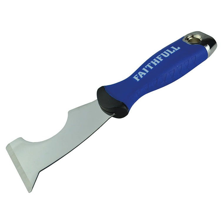 Faithfull Soft Grip Decorator's 4-in-1 Tool