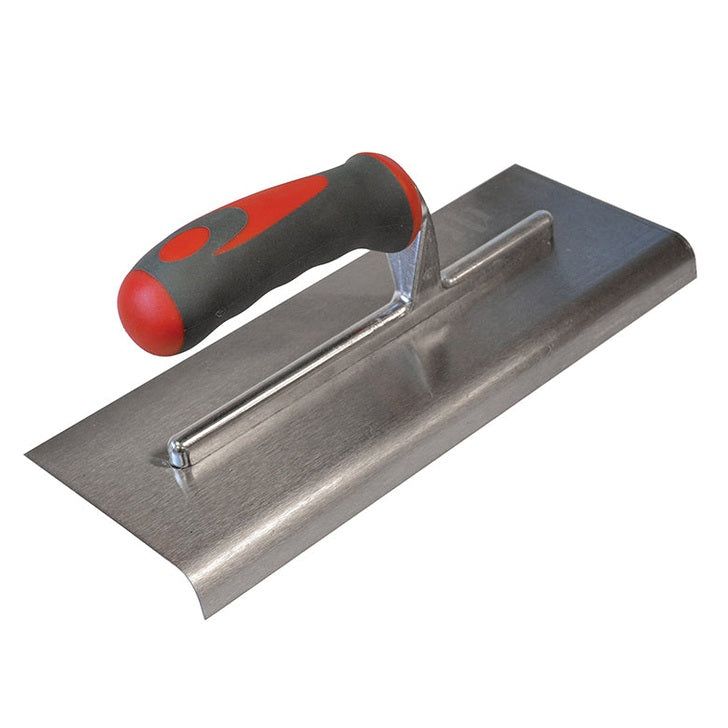 Faithfull Edging Trowel Soft Grip Handle 11 x 4.3/4in