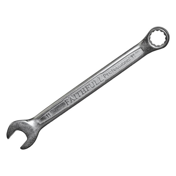 Faithfull Combination Spanner CV Satin Finish 11mm