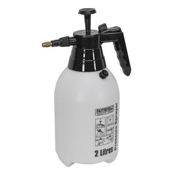 Faithfull Handheld Pressure Sprayer 2 litre