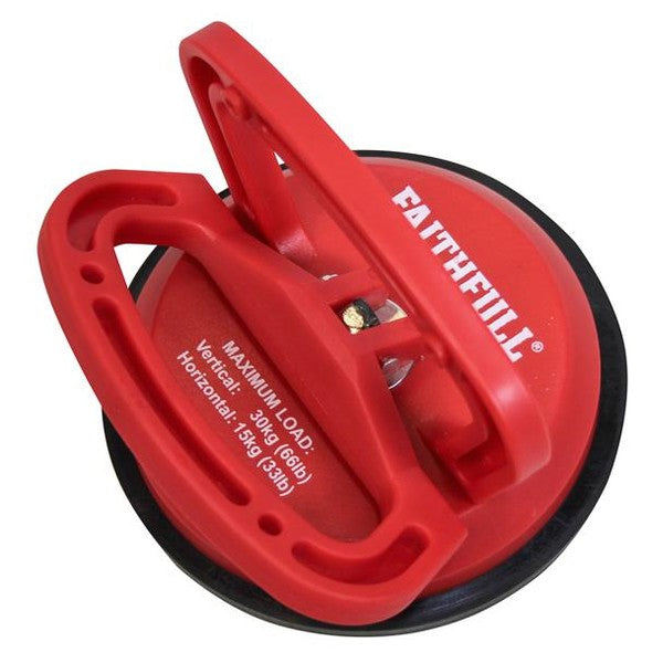 Faithfull Single Pad Suction Lifter 120mm Pad