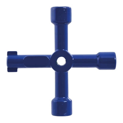 Faithfull 4-Way Services Utility Meter Key - Watson Hire