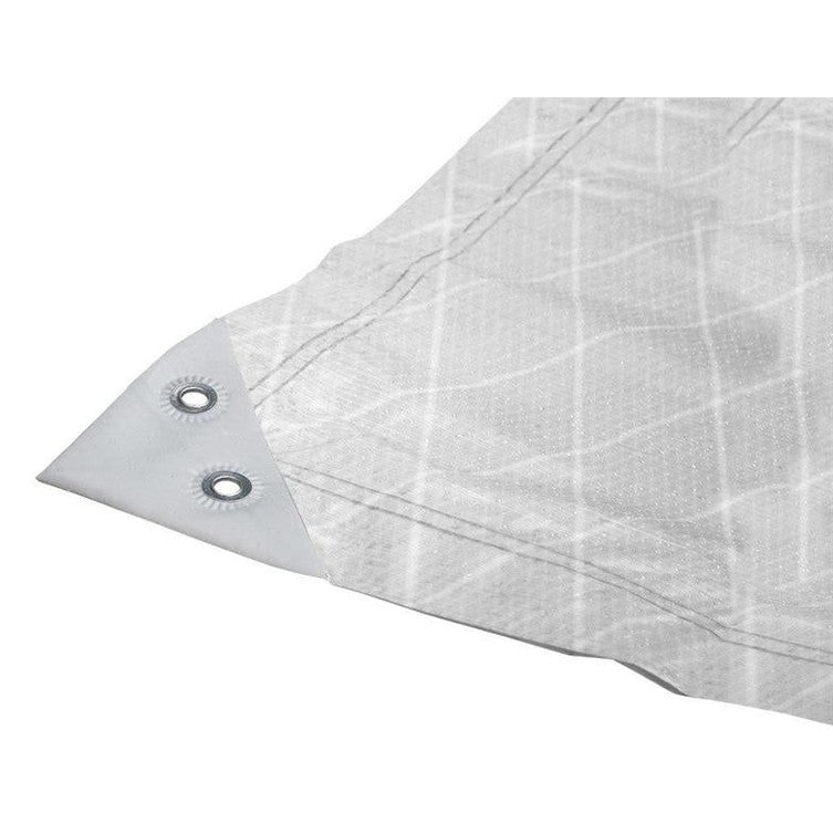 Faithfull Tough-Tarp Tarpaulin White 6 x 4m
