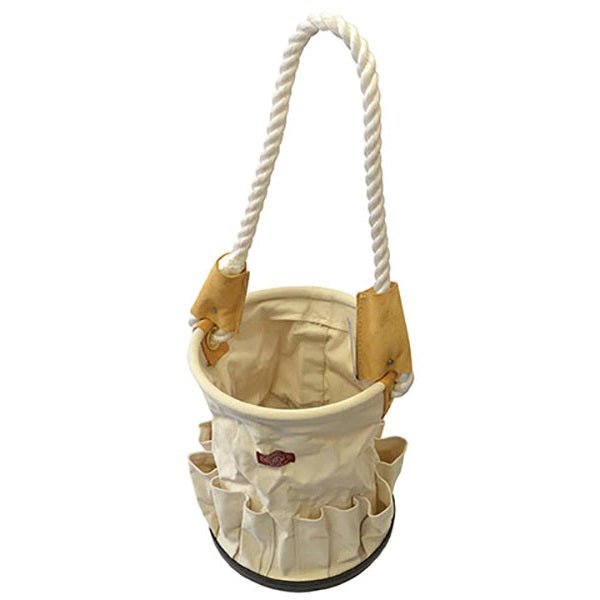 Faithfull Canvas Tool Bucket with Rope Handle