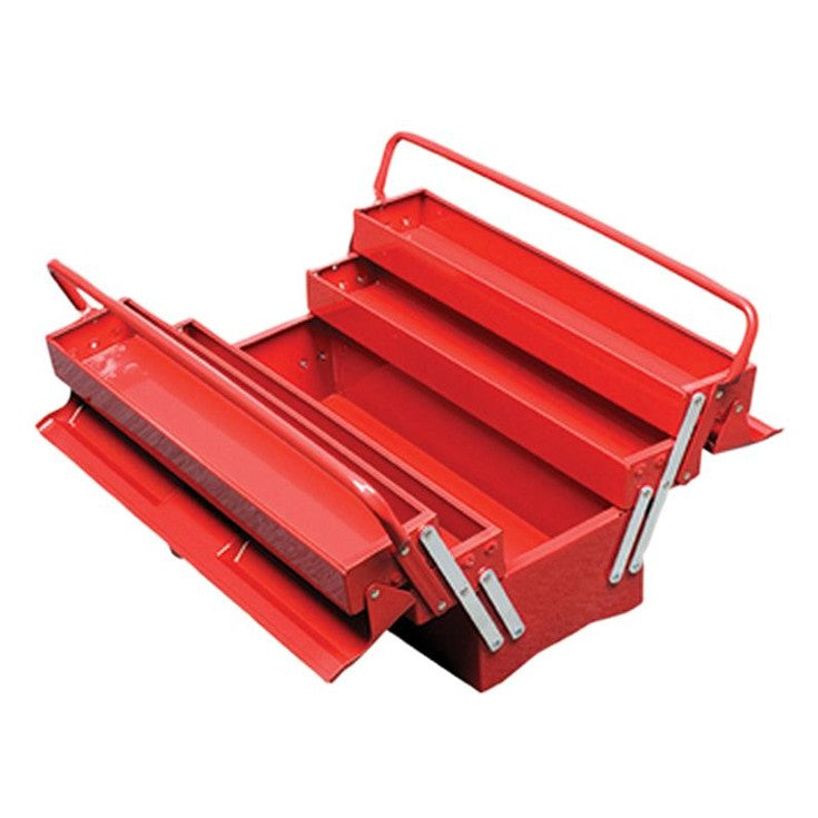 Faithfull Metal Cantilever Toolbox - 5 Tray 49cm (19in)