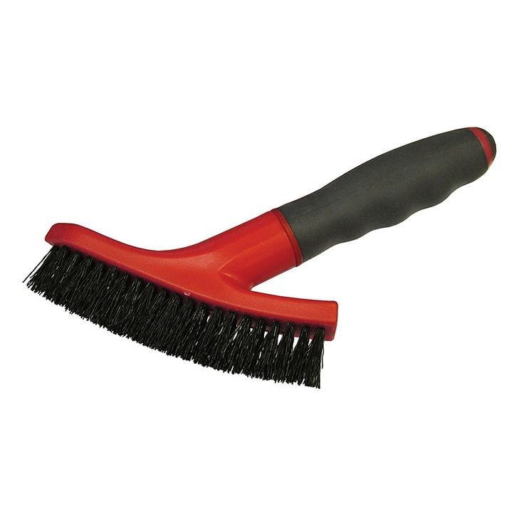 Faithfull Grout Scrubbing Brush Soft Grip Handle