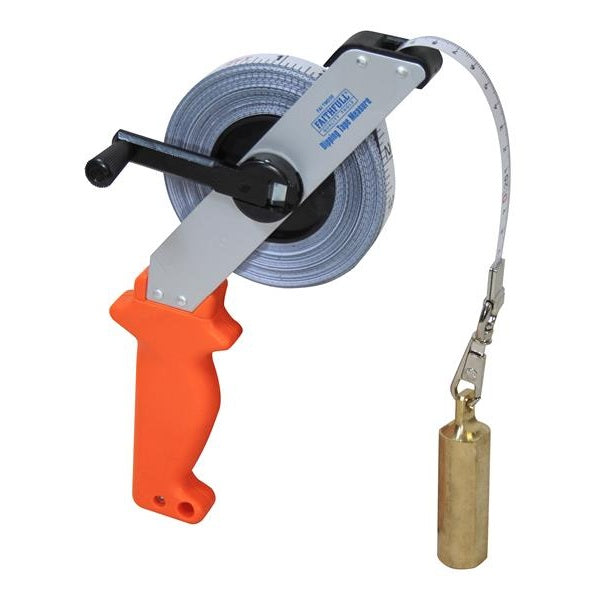 Faithfull Dipping Tape Measure with Weight 30m/100ft