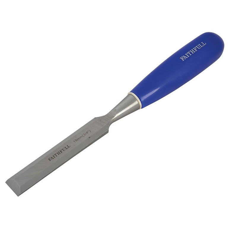 Faithfull Bevel Edge Chisel Blue Grip 19mm (3/4in)
