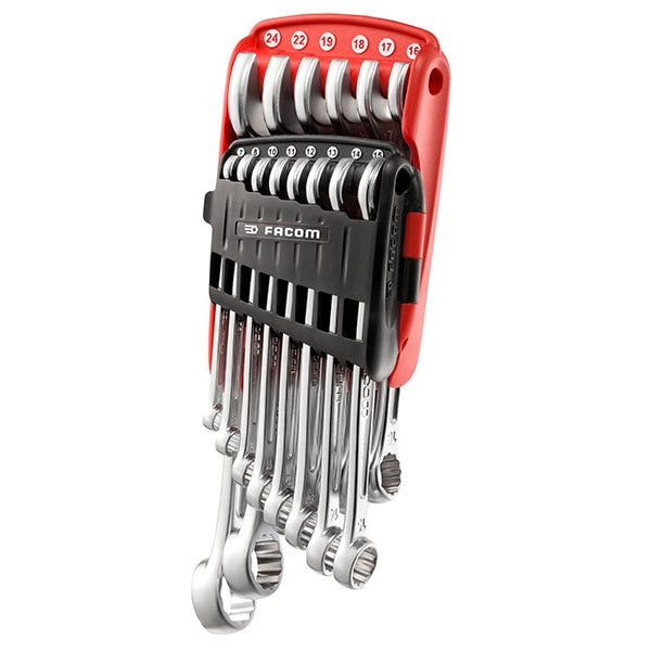 Facom 440.JP14P Combination Spanner Set, 14 Piece - Watson Hire