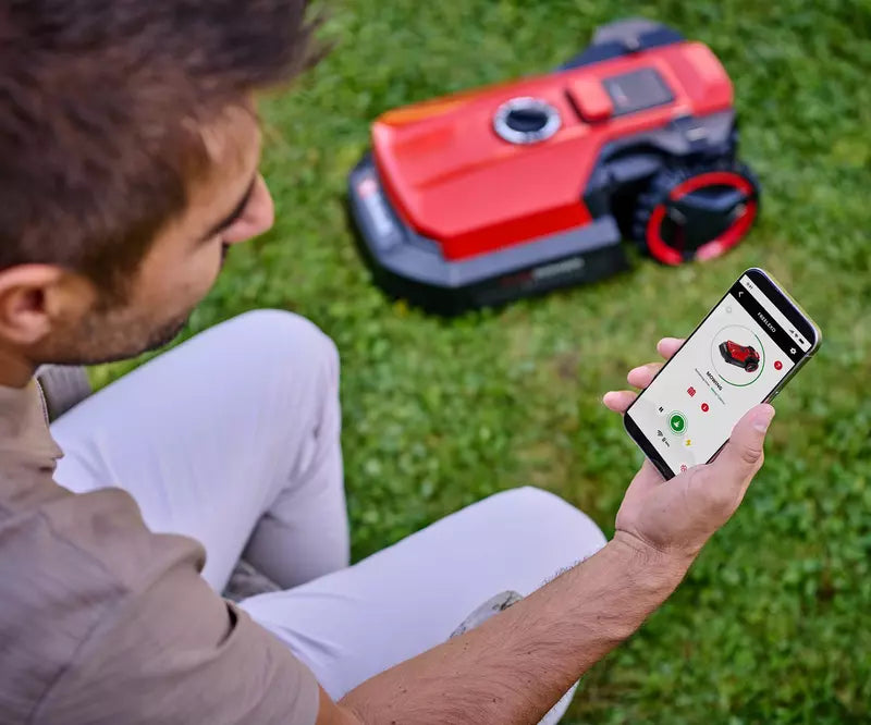 EINHELL 18V 2.5AH LI-ION POWER X-CHANGE BRUSHLESS CORDLESS 18CM FREELEXO 500 ROBOTIC LAWN MOWER