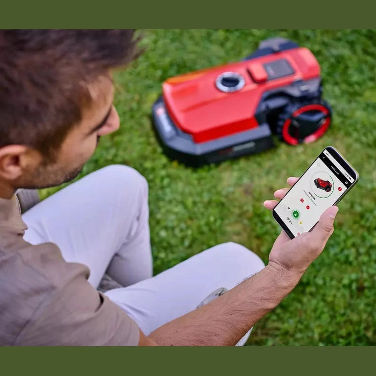 EINHELL 18V 2.5AH LI-ION POWER X-CHANGE BRUSHLESS CORDLESS 18CM FREELEXO 500 ROBOTIC LAWN MOWER