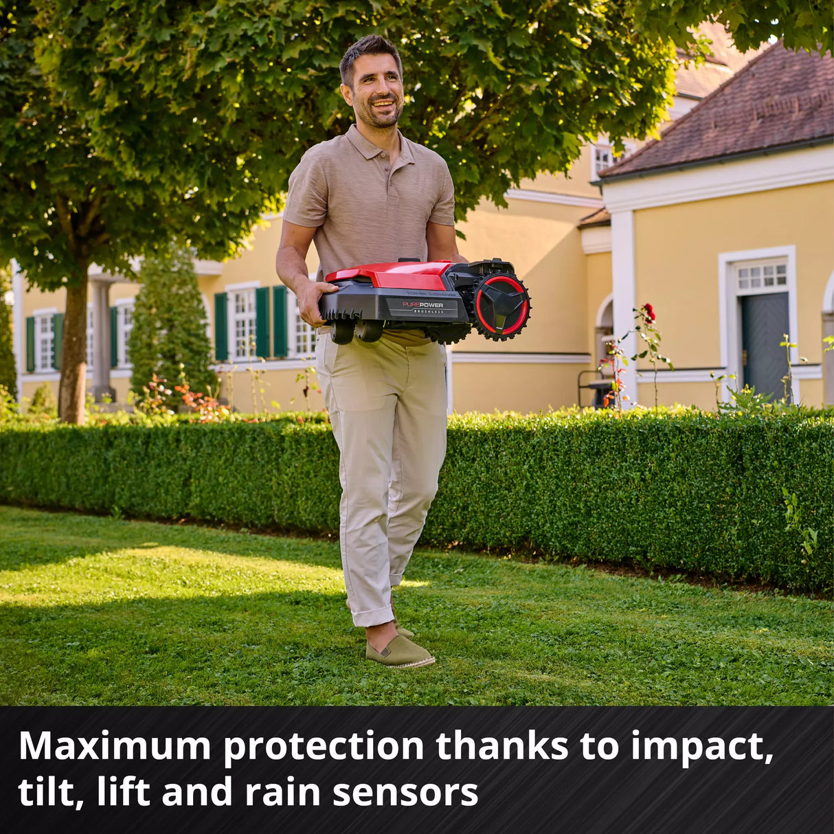 EINHELL 18V 2.5AH LI-ION POWER X-CHANGE BRUSHLESS CORDLESS 18CM FREELEXO 500 ROBOTIC LAWN MOWER
