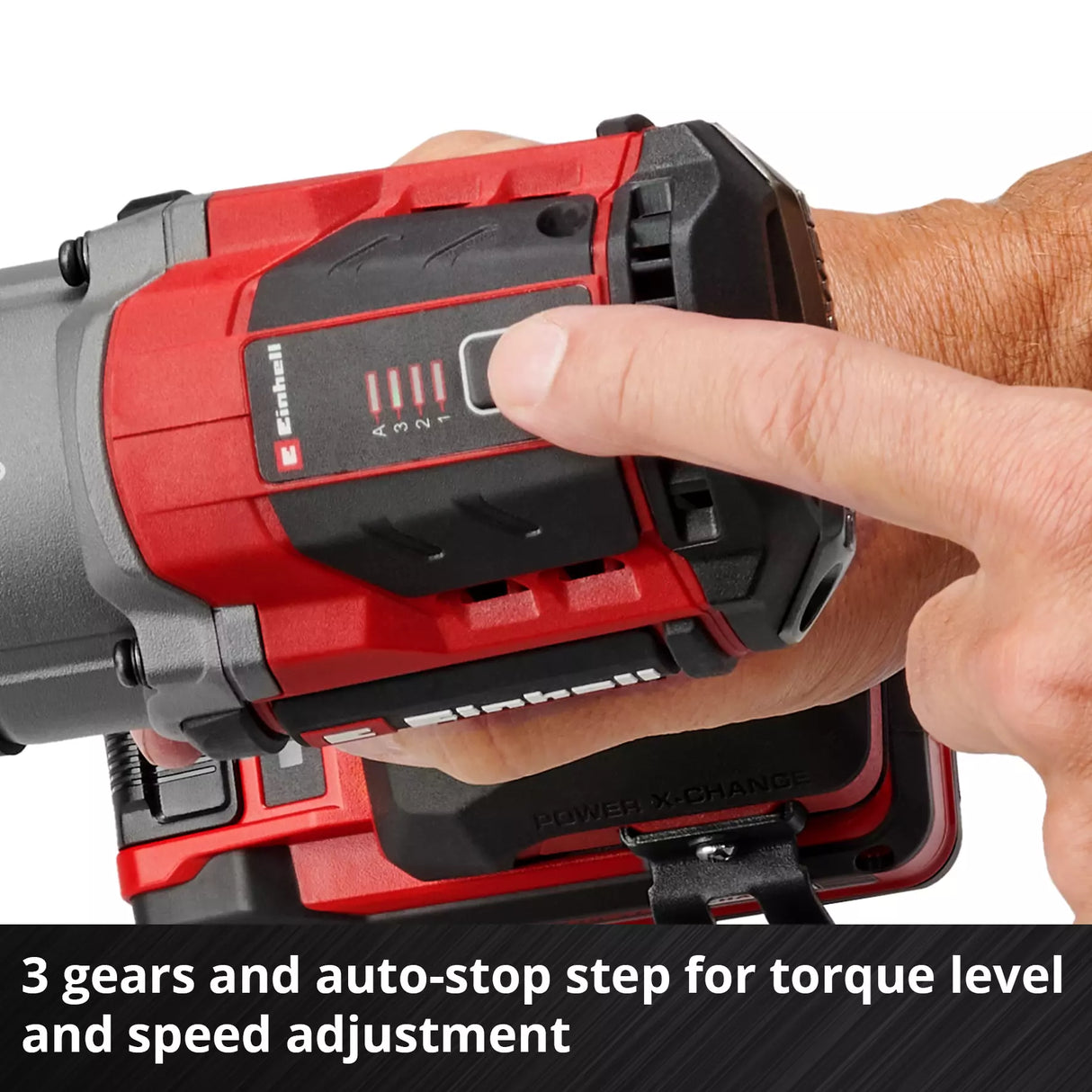 EINHELL PXC 18V 750NM PROFESSIONAL BRUSHLESS 3 SPEED COMPACT IMPACT WRENCH - BARE
