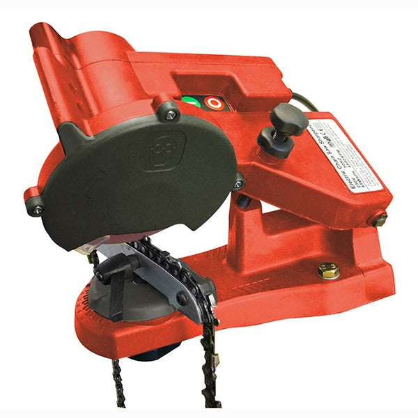 Sharpen chainsaws easily with Faithfull 85W Electric Sharpener. - Watson Hire