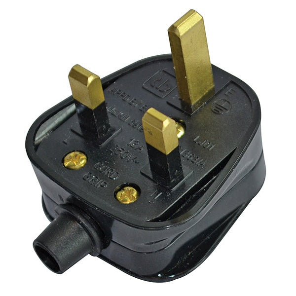 Faithfull Power Plus Black Plug 13A