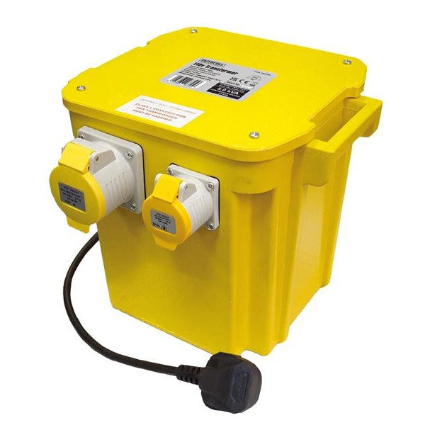 Faithfull Power Plus Transformer 5kVA Triple Outlet