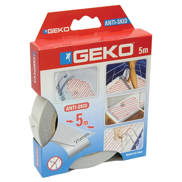 Geko Self-Adhesive Anti-Skid Tape 25mm x 5m