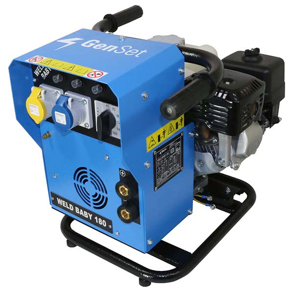 GenSet Weld Baby 180 Portable Petrol Welder Generator