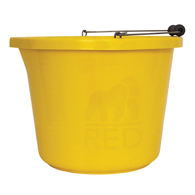 Red Gorilla Premium Bucket 14 litre (3 gallon) - Yellow