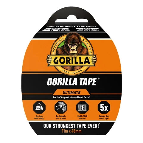 GORILLA TAPE ULTIMATE BLACK 11M