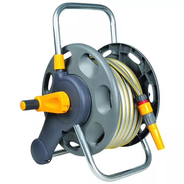 HOZELOCK HOSE REEL & 25M OF HOSE