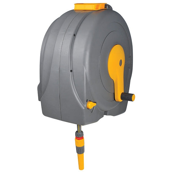 Hozelock 2496 Wall Mounted 40m Fast Reel + 40m of 12.5mm Hose - Watson Hire