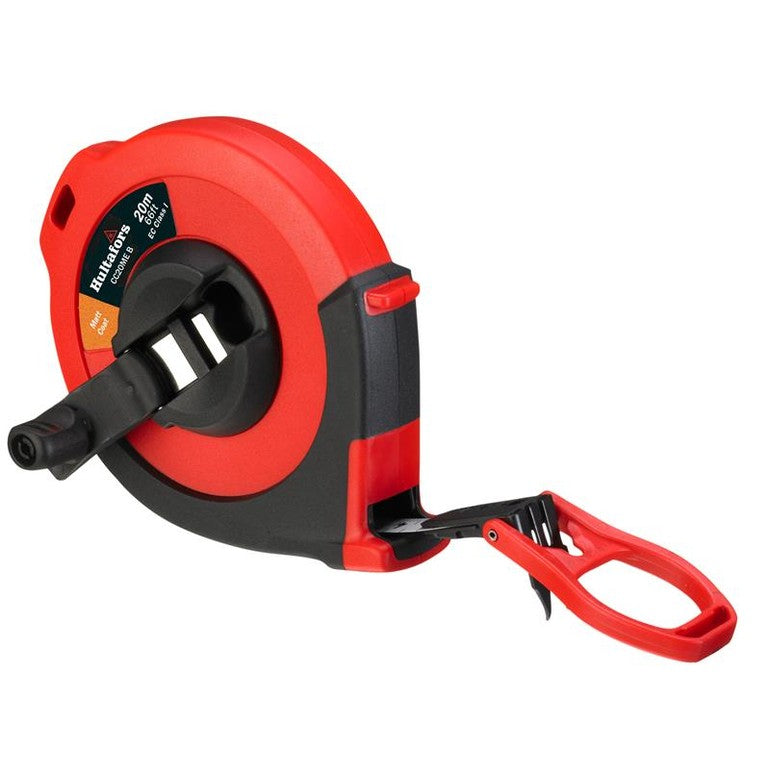 Hultafors CC20ME Steel Long Tape 20m/66ft (Width 10mm)