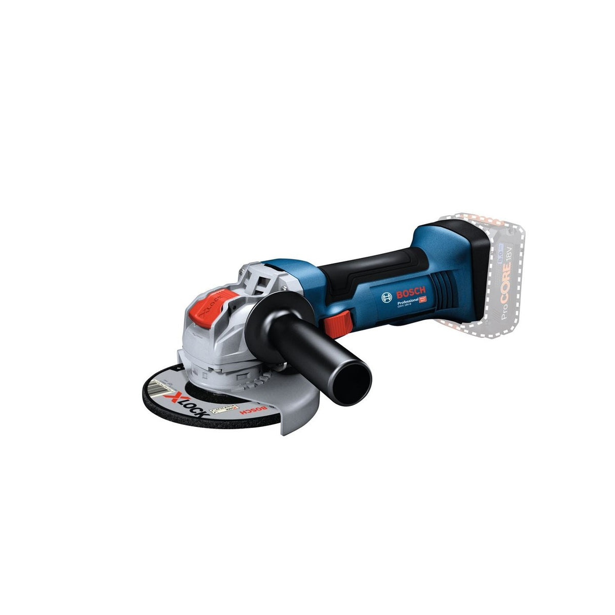BOSCH XLOCK GRINDER GWX18 BODY IN LBOXX