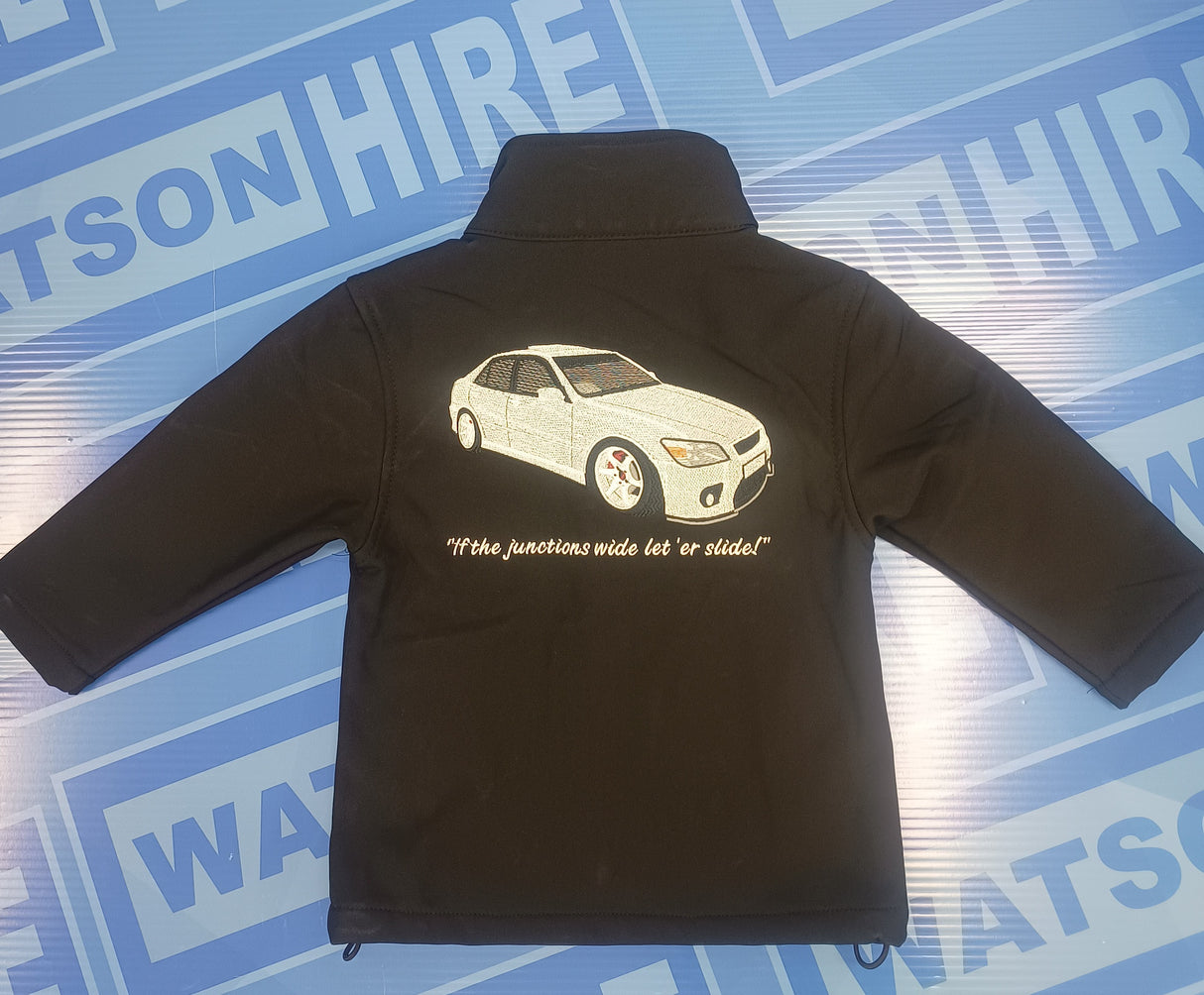 KIDS RALLY SOFTSHELL JACKET