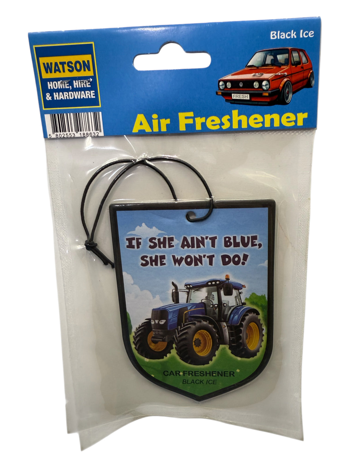 WATSON HIRE NOVELTY AIR FRESHENER